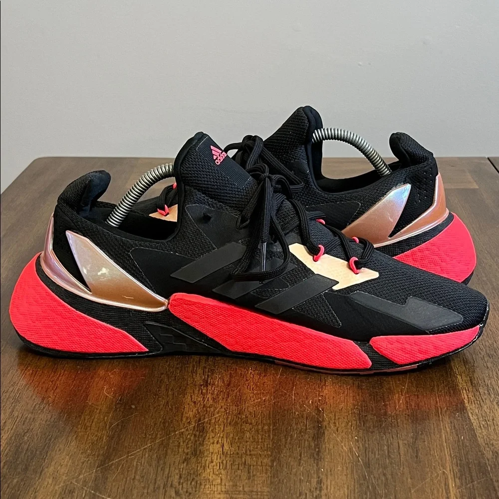 adidas X9000L4 Boost Running Black & Pink Athletic Shoes Mens Size 11 FW8389 - Picture 7 of 14